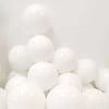 Beyaz Pastel Balon 20 Adet
