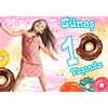 Donut Kişiye Özel Afiş