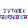 Happy Birthday YazılarıFrozen Temalı İyi Ki Doğdun Harf Yazı