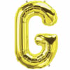 Gold Renk 76 cmG Harf Folyo Balon Gold 76 cm
