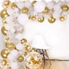 Gold Beyaz Krom Zincir Balon Setleri