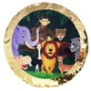 Gold Renkli Safari Pinyata + Sopası