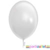 Gri Pastel Balon 20 Adet