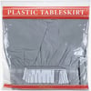 Gümüş Masa Eteği Plastik 