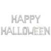 Happy Halloween Folyo Balon Gümüş 76 Cm