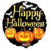 Happy Halloween Folyo Balon Siyah 45 Cm