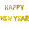 Happy New Year Gold Folyo Balon 35 Cm