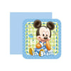 İlk Yaşım Baby Mickey Mouse Davetiye 6 Adet