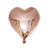 Kalp Folyo Balon 45 Cm Rose