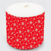 Kar Taneli Adam Mum 6x7 Cm 1 Adet