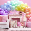 Karışık Renkli Pastel Balon 20 Adet