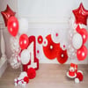 Kırmızı Balon Metalik 100 Adet