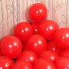 Kırmızı  Pastel Balon 100 Adet