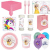 Kişiye Özel Unicorn 8 Kişilik Parti Seti
