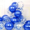 Lacivert Konfetili Balon
