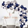 Lacivert Konfetili Balon