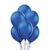 Lacivert Metalik Balon 20 Adet
