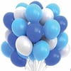 Mavi Beyaz Lacivert Balon 20 Adet