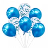 Mavi Gold Konfetili Balon