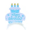 Mavi Happy Birthday Parti Tacı