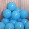 Mavi Pastel Balon 100 Adet