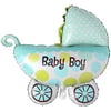 Mavi Puset Baby Boy Folyo Balon