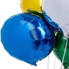 Mavi Yuvarlak Folyo Balon