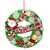 Merry Christmas Kağıt Asma Süs 37x37 Cm