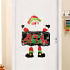 Merry Christmas Noel Baba Kapı Süsü 22x32 Cm