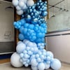 Minik Krom Balon Mavi 20 Adet