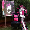 Monster High Dracula Ayaklı Pano 45 x 95 Cm