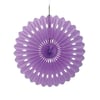Mor Delikli  Yelpaze Küçük Çark Süs 30 cm