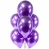 Mor Renk Krom Balon 10 Adet