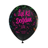 Neon İyi ki Doğdun Baskılı Balon 12 Adet