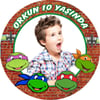 Ninja Kaplumbağalar Özel Sticker 24 Adet