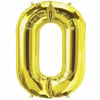 Gold Renk 76 cmO Harf Folyo Balon Gold 76 cm