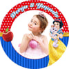 Pamuk Prenses Kişiye Sticker 24 Adet