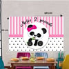 Panda Kişiye Özel Duvar Panosu