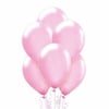 Pembe Metalik Balon 20 Adet