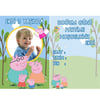 Peppa Pig Kişiye Özel Davetiye 10 Adet