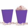 Popcorn Mısır Kutusu Mor Renk 8 Adet