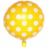 Puantiyeli Folyo Balon - Sarı