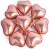 Rose Kalp Folyo Balon 60 Cm