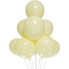 Sarı Renkli Makaron Balon 100 Adet