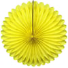 Sarı Yelpaze Çark Süs 50 cm