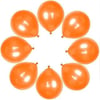 Turuncu Balon Metalik 100 Adet