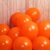 Turuncu Pastel Balon 100 Adet