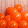Turuncu Pastel Balon 20 Adet