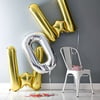 U Harf Folyo Balon Gold 100 cm