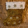 Kapı SüsleriYılbaşı Gold Çorap Asma Süs